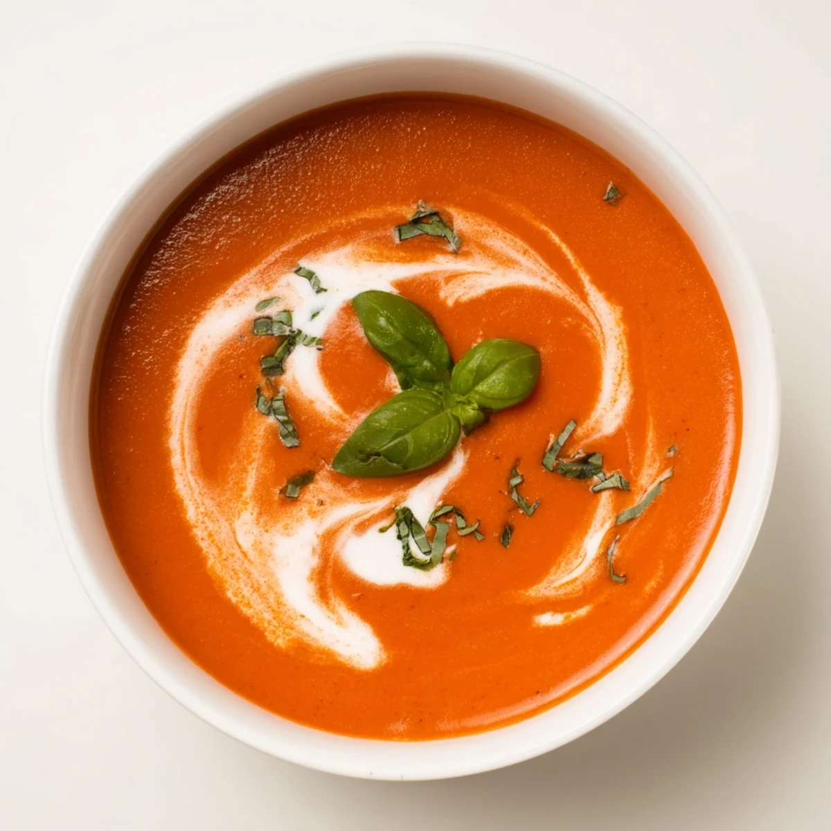 Homemade Tomato Basil Soup