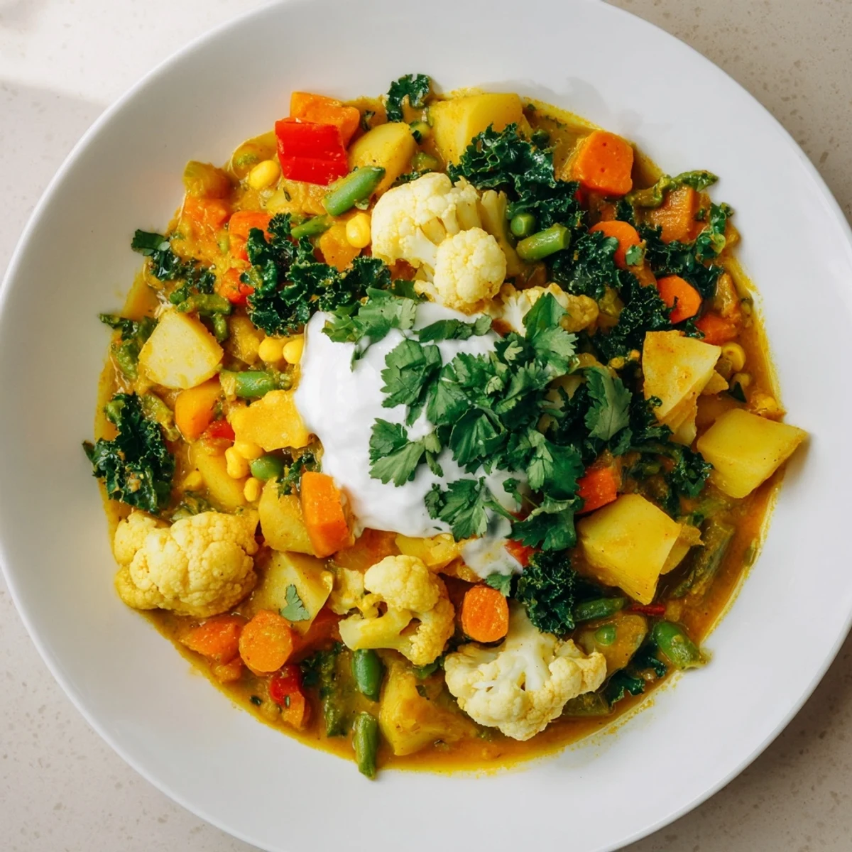 Waste-Free Vegetarian Curry