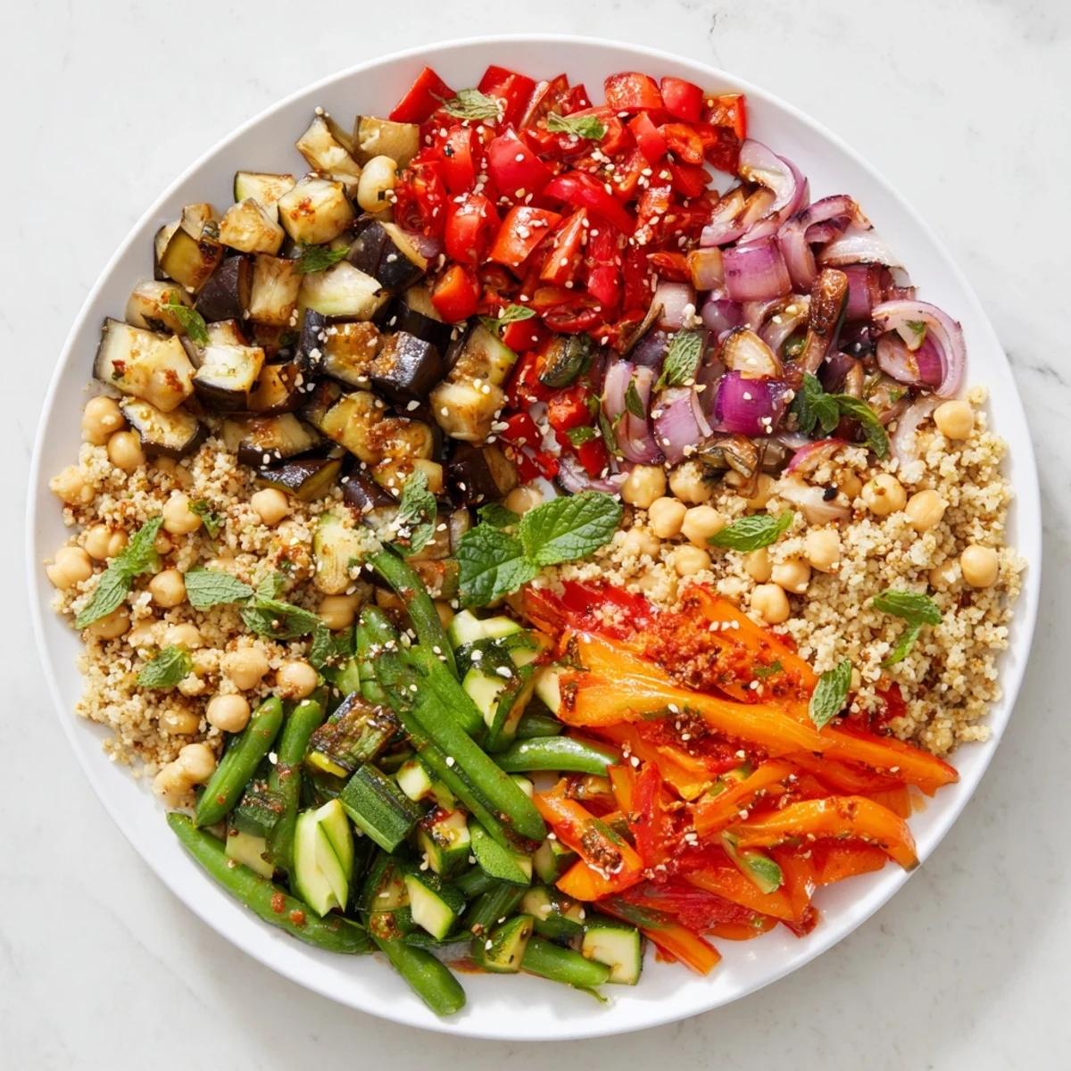 Sizzling Mediterranean, Asian, and Middle Eastern delights in this flavorful Spice Route recipe.