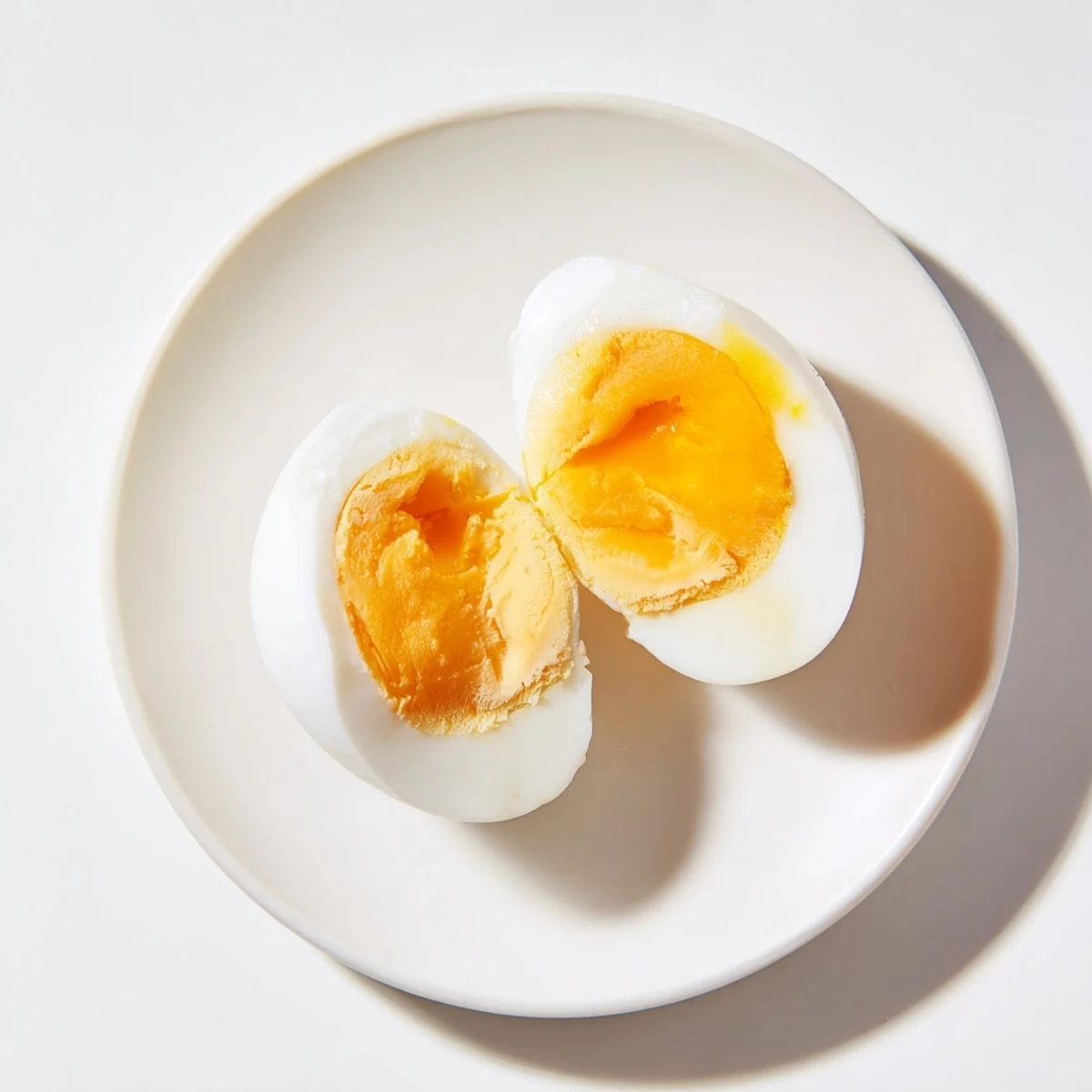 Enjoy quick and easy Air Fryer Boiled Eggs; beautiful, golden eggs for meal-prep or a tasty snack.