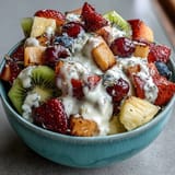 Rainbow Fruit Coconut Cream