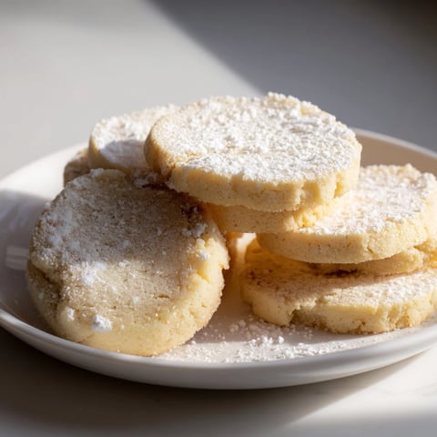 Golden-edged honey butter shortbread cookies, arranged beautifully on a cooling rack, ready to enjoy.