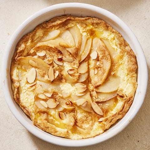 Rustic Crustless Apple Pie