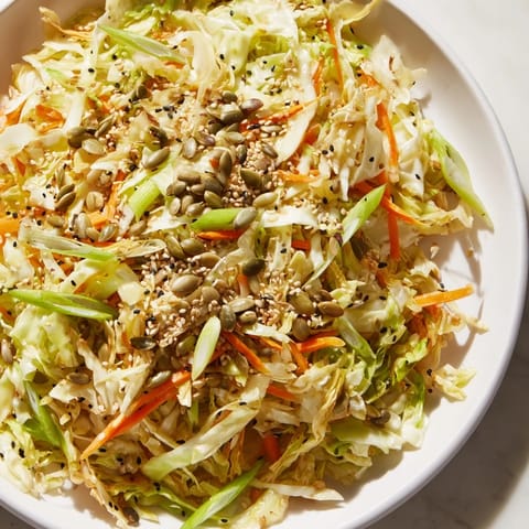 Cabbage Core Slaw Salad