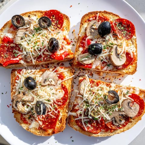 Air Fryer Pizza Toast