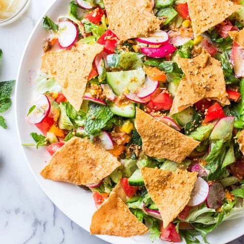 Fattoush Crunch Salad