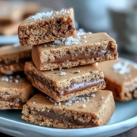Freshly baked Hojicha Shortbread cookies on a cooling rack, showcasing their golden-brown edges and speckled tea powder. 
