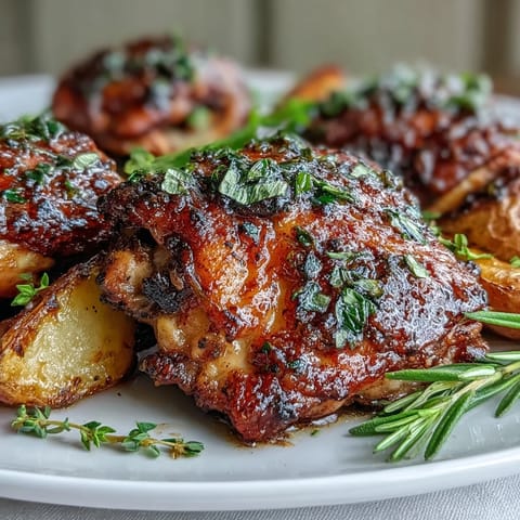 Honey Mustard Chicken Dinner