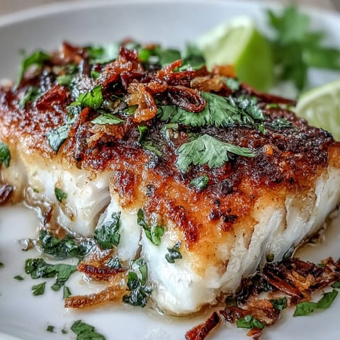 Chilli Lime Fish Cilantro