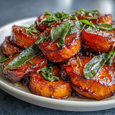 Candied Yams Brown Butter Sage