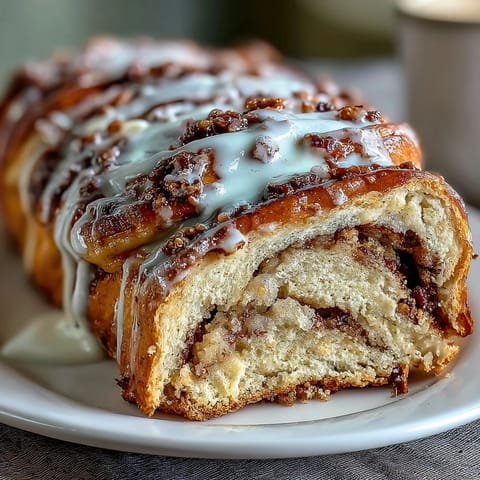 King Cake Cinnamon Babka Loaf