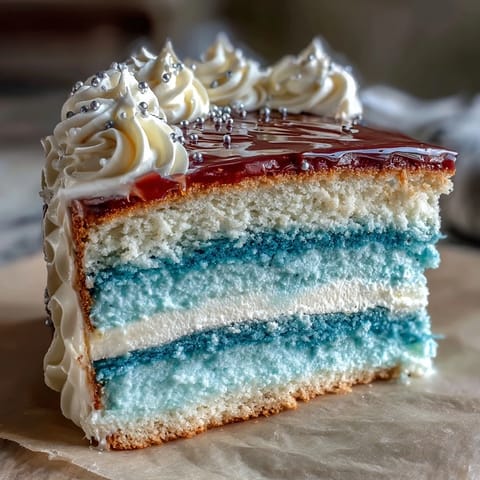 High School Ombre Layer Cake