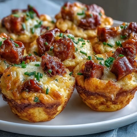 Golden mini corn dog muffins bursting with savory hot dog, perfect for dipping.