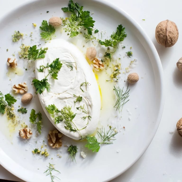 Imagine a close-up of the Fossil Record: soft cheese "fossils" surrounded by crunchy nuts.