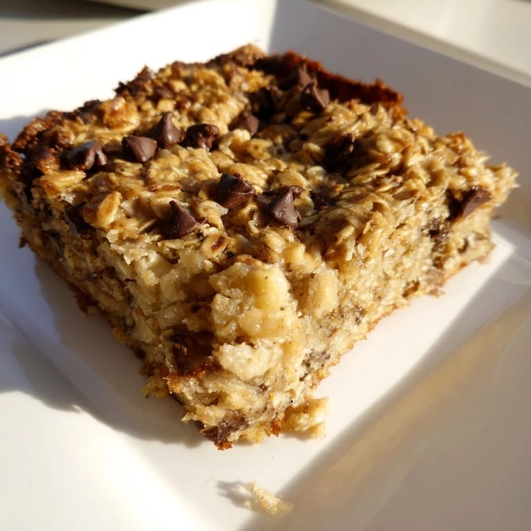 Warm, comforting Baked Oats That Taste Like Cake, pictured served with fresh toppings and ready to enjoy.