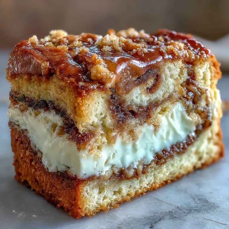 A slice of Cream Cheese Cinnamon Swirl Banana Bread on a plate, served with coffee for a sweet breakfast.