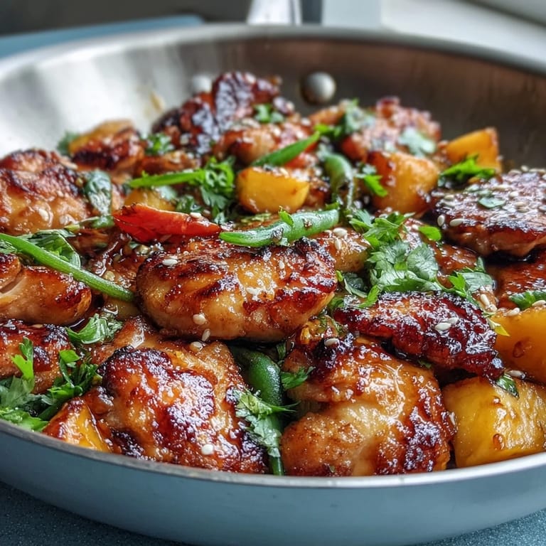 Aromatic Mango Turmeric Chicken Stir-Fry featuring tender chicken, juicy mango, and crisp vegetables in a zesty sauce.