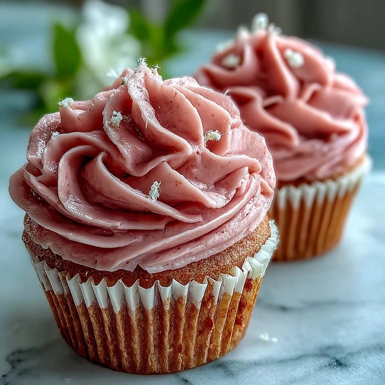 Soft vanilla cupcakes decorated with Baby in Bloom Floral Cupcakes, featuring hand-piped pastel buttercream flowers in pink, yellow, and lavender shades.
