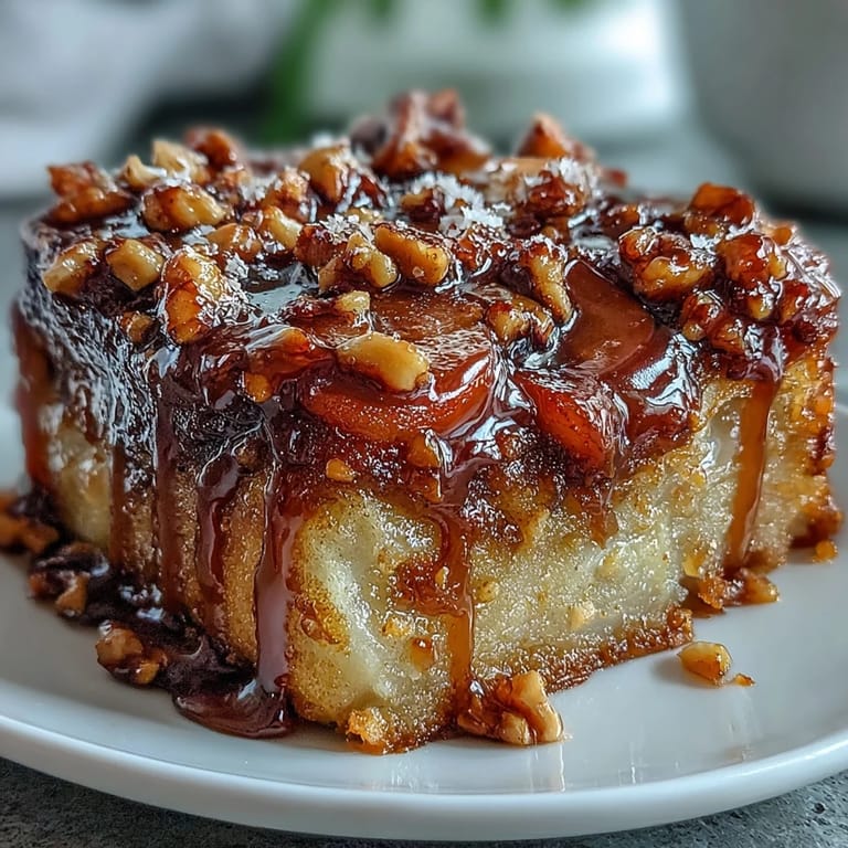 Sweet caramel-coated apple slices topped with crunchy crushed peanuts, perfect for fall parties or after-school snacking.